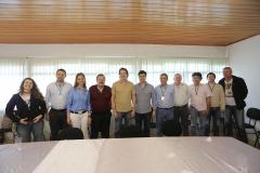 O secretário do Meio Ambiente e Recursos Hídrico, Ricardo Soavinski, encontra-se com o prefeito de guarapuava, em Guarapuava.Guarapuava, 09-10-15.Foto: Arnaldo Alves / ANPr