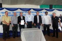 Audiência entrega Unidade de Conservação e dá início ao processo de regularização fundiária de propriedades em Boa Ventura de São Roque.Boa Ventura de São Roque, 17/05/2016.Foto: Divulgação ITCG