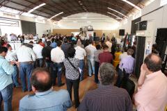 A vice-governadora do Paraná, Cida Borghetti, inaugurou, nesta quinta-feira (21), a primeira etapa da Central de Valorização de Materiais Recicláveis de Maringá, um projeto pioneiro no Paraná que alia proteção ao meio ambiente, geração de empregos e renda.Maringá, 21/07/2016.Foto: Jonas Oliveira