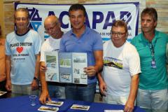 O Governador Beto Richa, durante assinatura do  decre to Plano  Diretor  em Pontal Do Parana. FOTO Orlando Kissner/ANPr-19/01/2017