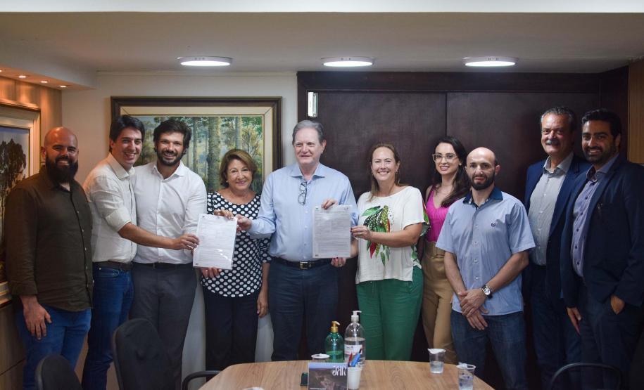 Estado emite primeira outorga para construção do parque urbano de Ibiporã Foto: Patryck Madeira/SEDEST Estado emite primeira outorga para construção do parque urbano de Ibiporã Foto: Patryck Madeira/SEDEST Estado emite primeira outorga para construção do parque urbano de Ibiporã