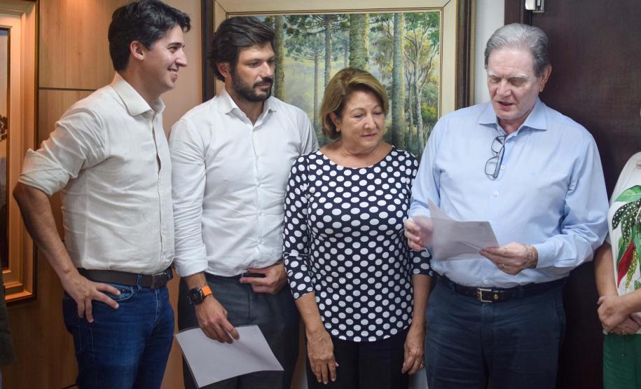 Estado emite primeira outorga para construção do parque urbano de Ibiporã Foto: Patryck Madeira/SEDEST Estado emite primeira outorga para construção do parque urbano de Ibiporã Foto: Patryck Madeira/SEDEST Estado emite primeira outorga para construção do parque urbano de Ibiporã