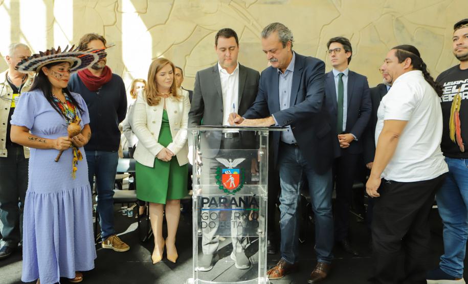 Paraná vira referência em gestão compartilhada de Unidade de Conservação com indígenas