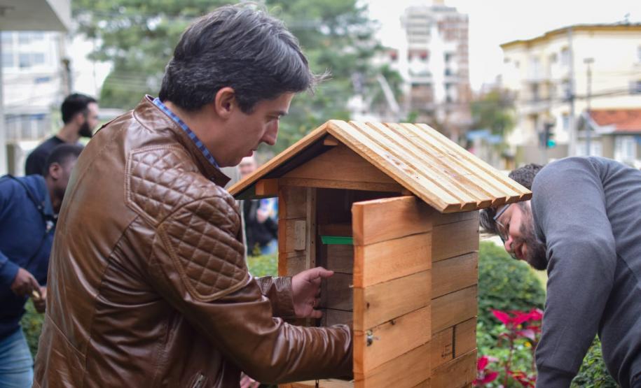 Colmeias do Poliniza Paraná na Sedest