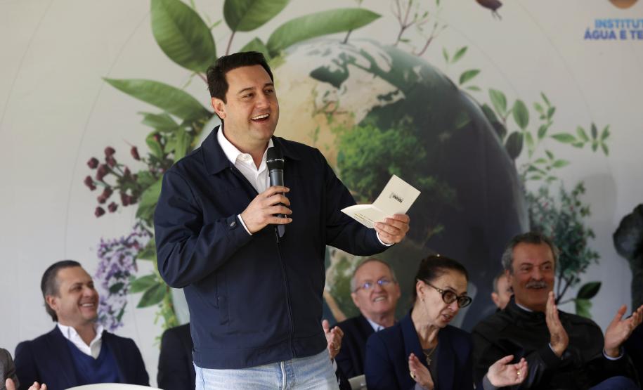 Paraná ativa Fórum de Mudanças Climáticas e abre consulta para política sobre biodiversidade - Medidas foram anunciadas pelo governador Ratinho Junior nesta segunda-feira (05), Dia Mundial do Meio Ambiente, e visam fazer com que o Paraná avance ainda mais como uma referência internacional em desenvolvimento sustentável