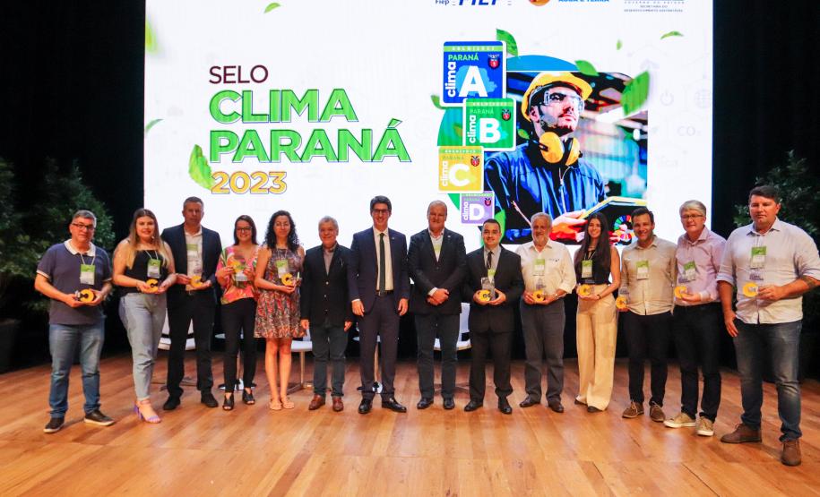 Selo Clima Paraná: Estado certifica 132 organizações por ações sustentáveis em 2023