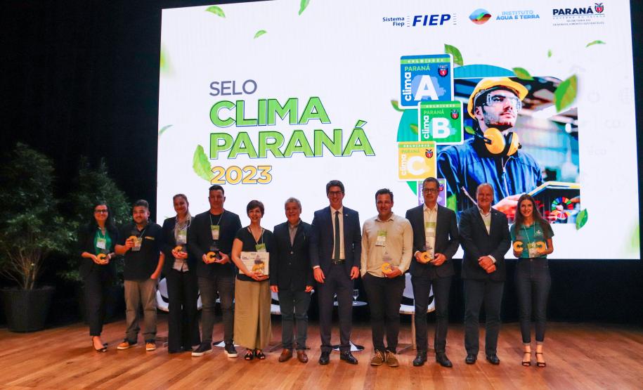 Selo Clima Paraná: Estado certifica 132 organizações por ações sustentáveis em 2023