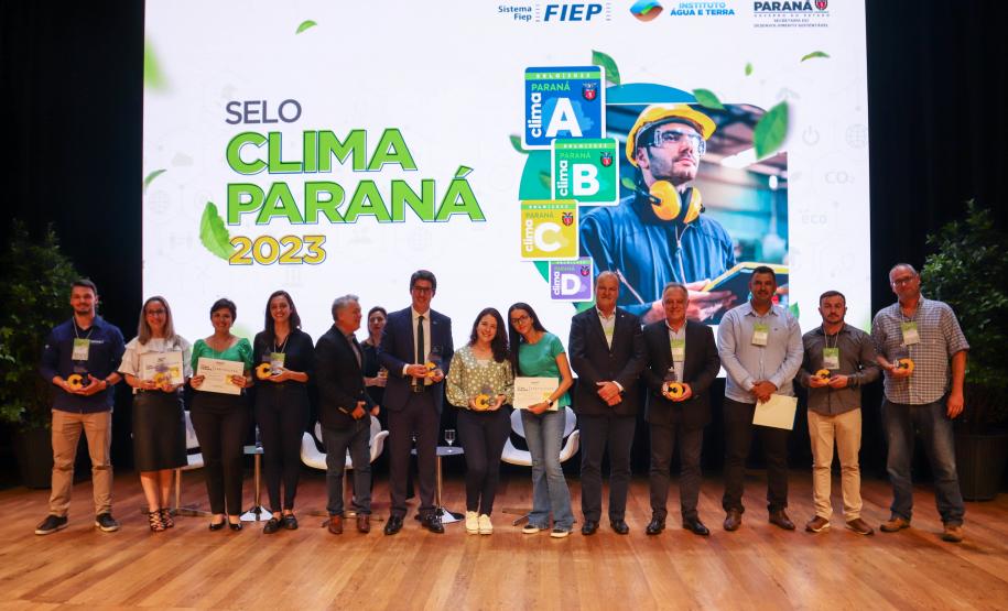 Selo Clima Paraná: Estado certifica 132 organizações por ações sustentáveis em 2023