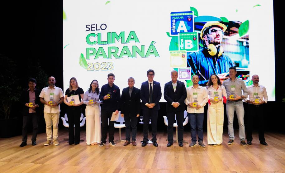 Selo Clima Paraná: Estado certifica 132 organizações por ações sustentáveis em 2023