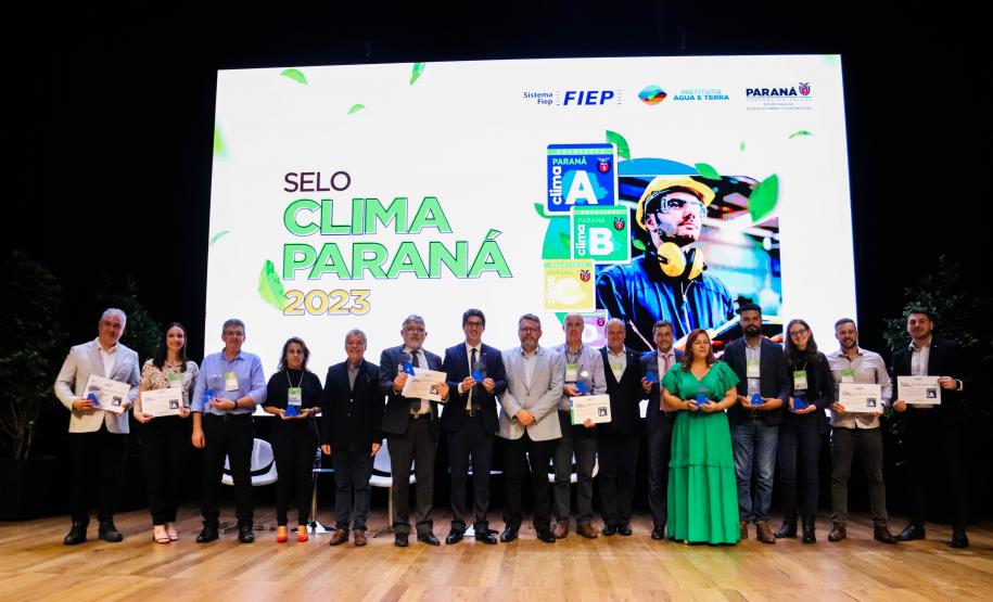 Selo Clima Paraná: Estado certifica 132 organizações por ações sustentáveis em 2023