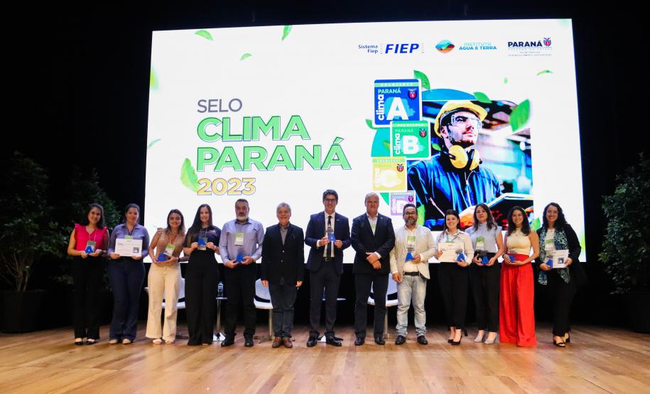 Selo Clima Paraná: Estado certifica 132 organizações por ações sustentáveis em 2023