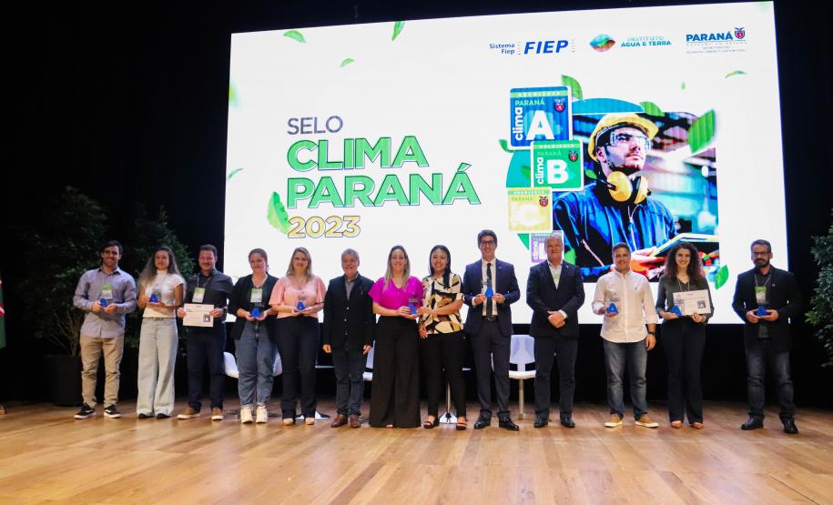 Selo Clima Paraná: Estado certifica 132 organizações por ações sustentáveis em 2023