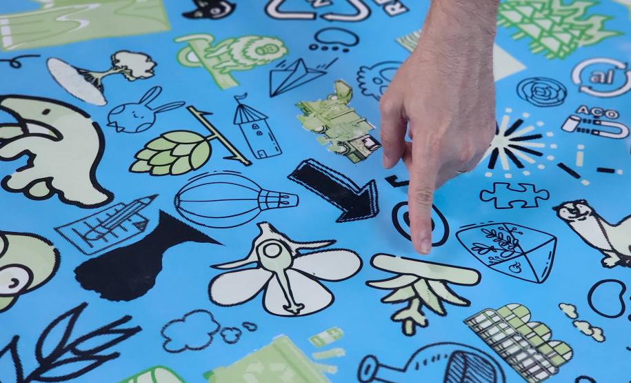 Amostra dos jogos que estarão disponíveis ao público para o Verão Maior Paraná em Matinhos