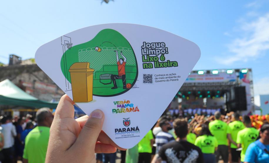 Ações de conscientização ambiental no Verão Maior Paraná impactaram 30 mil famílias
