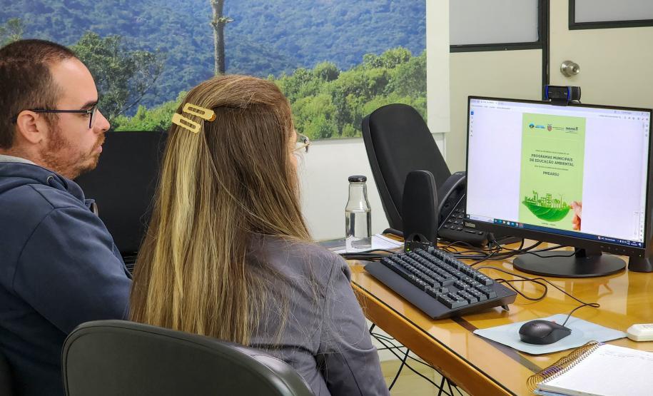 Reunião virtual com municípios da região de Londrina.