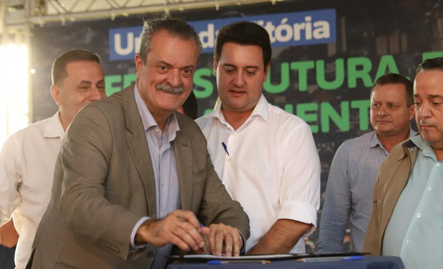 O governador Carlos Massa Ratinho Junior anuncia nesta quinta-feira (20) um pacote de investimentos para o município de União da Vitoria.