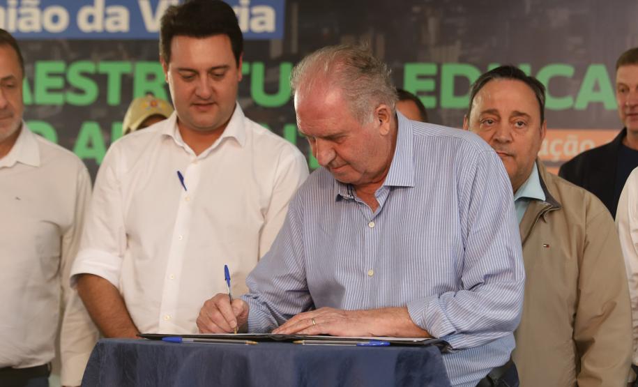 O governador Carlos Massa Ratinho Junior anuncia nesta quinta-feira (20) um pacote de investimentos para o município de União da Vitoria.