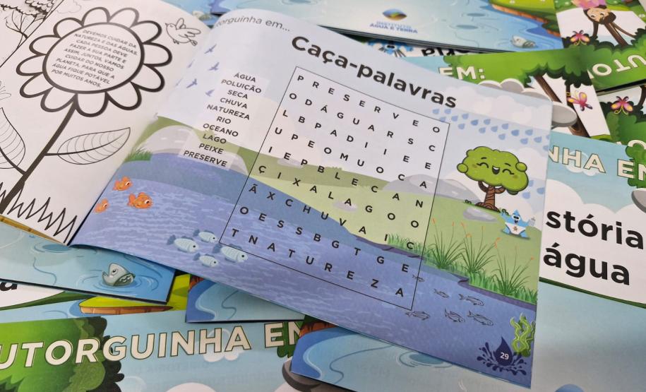 Cartilha elaborada pela equipe de Outorga do IAT ajuda no uso consciente da água.