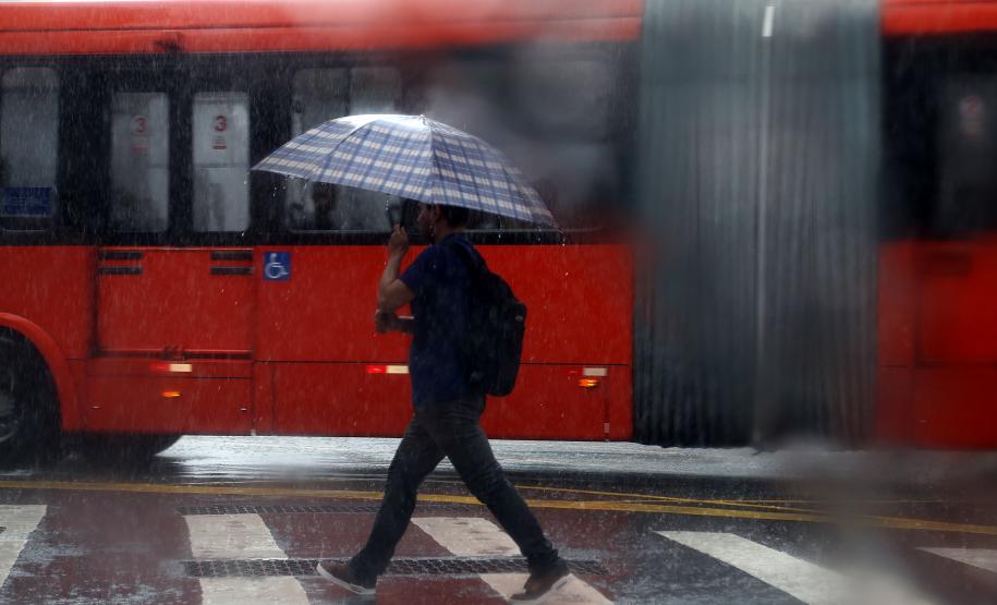 Chuva em Curitiba
