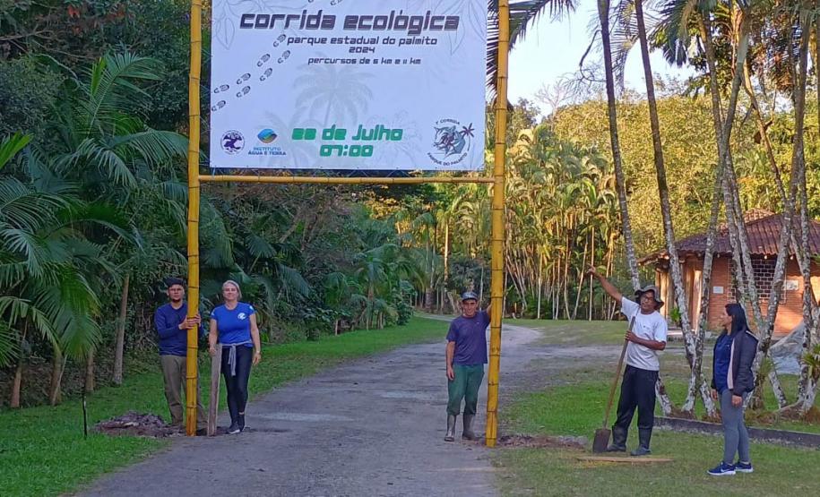 Corrida Ecológica para chamar a atenção para as causas ambientais.