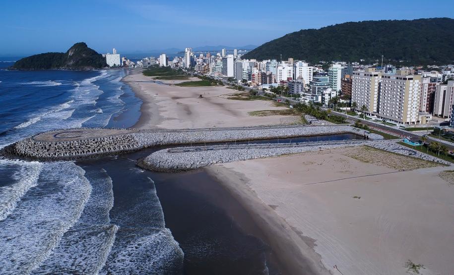 Novo boletim da orla: revitalização de Matinhos atinge 94,33% em junho