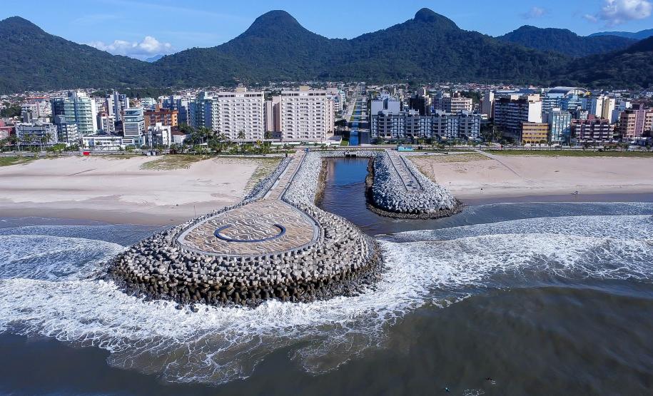 Novo boletim da orla: revitalização de Matinhos atinge 94,33% em junho