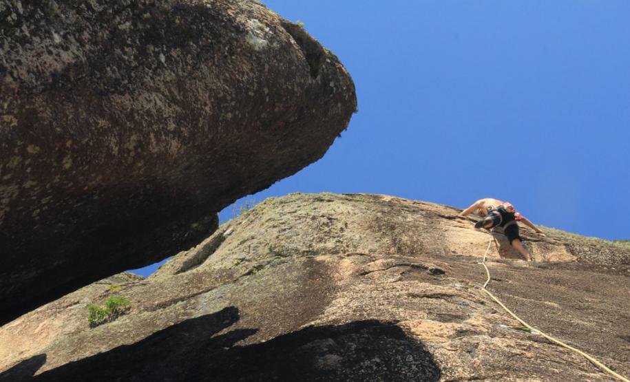 Serra da Baitaca: conjunto de montanhas atrai muitos esportistas.