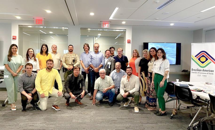 Na Flórida, missão do Paraná conhece boas práticas de licenciamento ambiental náutico