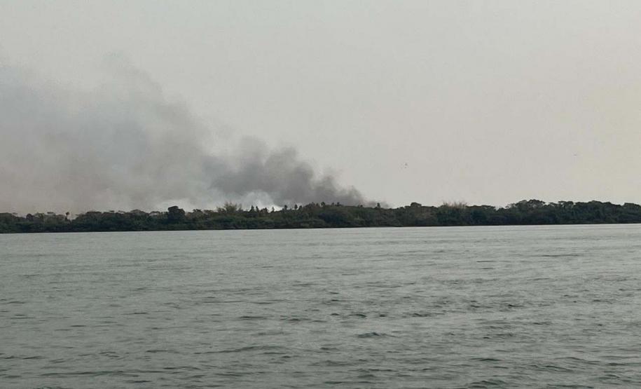 IAT combate focos de incêndios florestais no Noroeste do Paraná