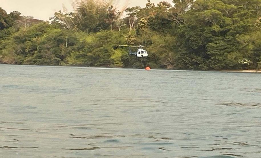 IAT combate focos de incêndios florestais no Noroeste do Paraná