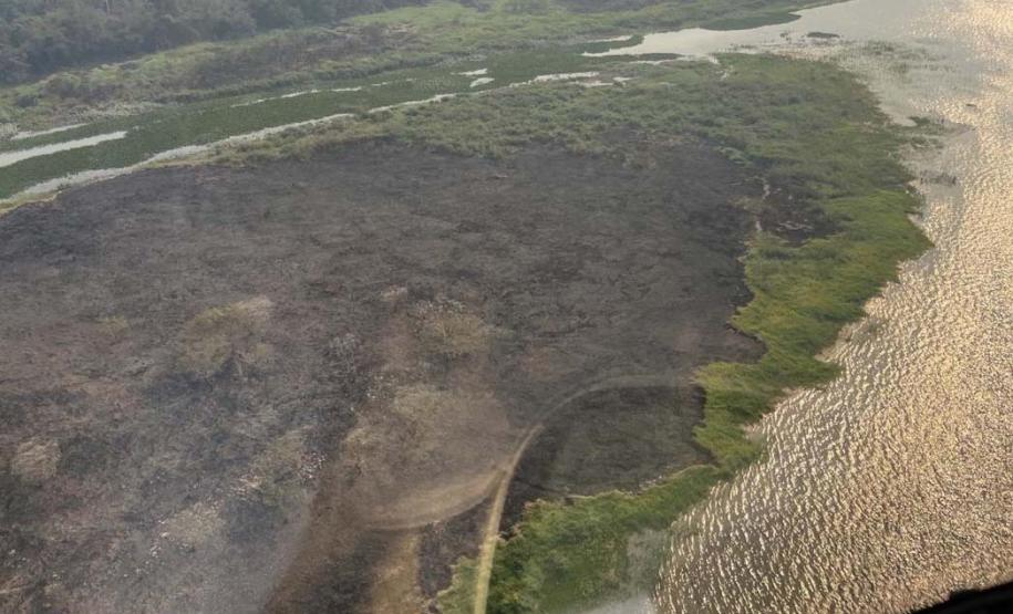 IAT combate focos de incêndios florestais no Noroeste do Paraná