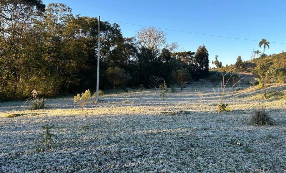 15 cidades com temperatura abaixo de zero e -5,3°C: 13 de agosto foi o dia mais frio do ano