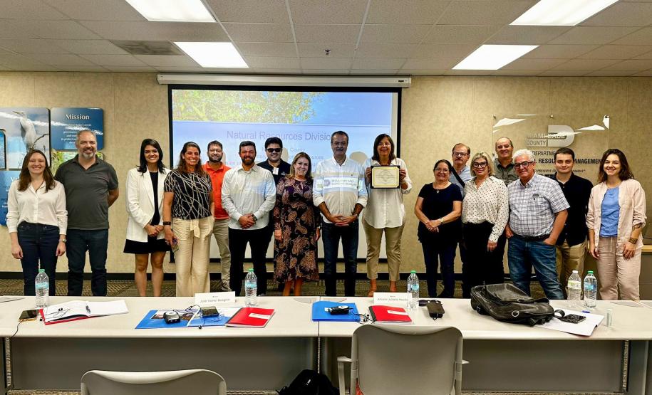 Na Flórida, missão do Paraná conhece boas práticas de licenciamento ambiental náutico