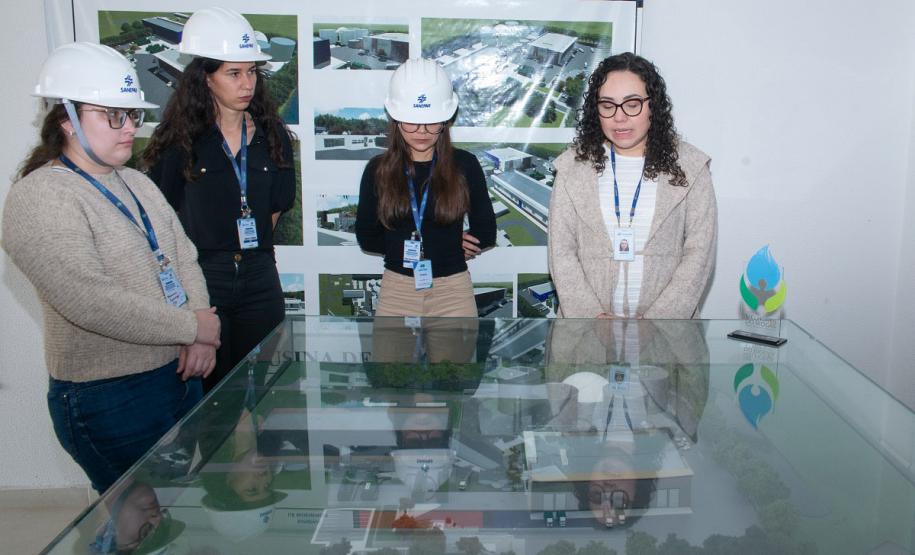 Visitas técnicas às Estações de Esgoto da Sanepar: encerramento do workshop sobre serviços de esgotamento
