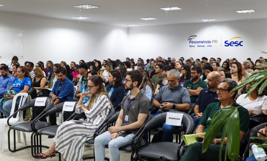 Solenidade que confirmou os compromissos do Paraná com a Rede Oceano Limpo.