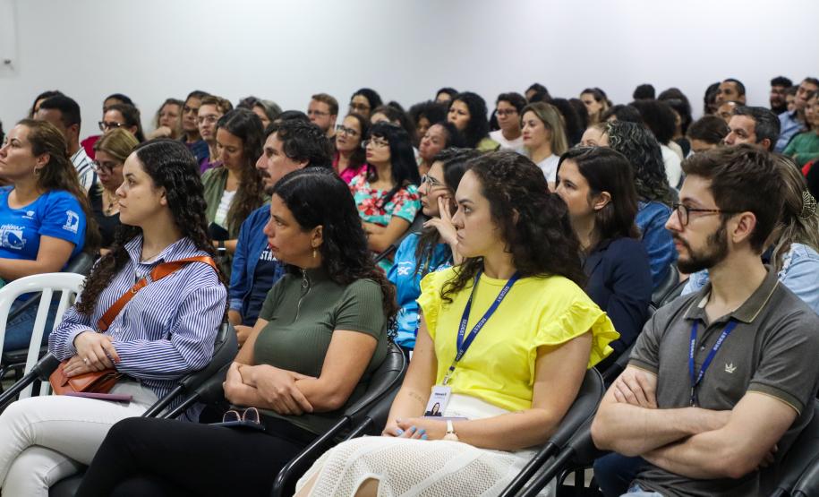Solenidade que confirmou os compromissos do Paraná com a Rede Oceano Limpo.