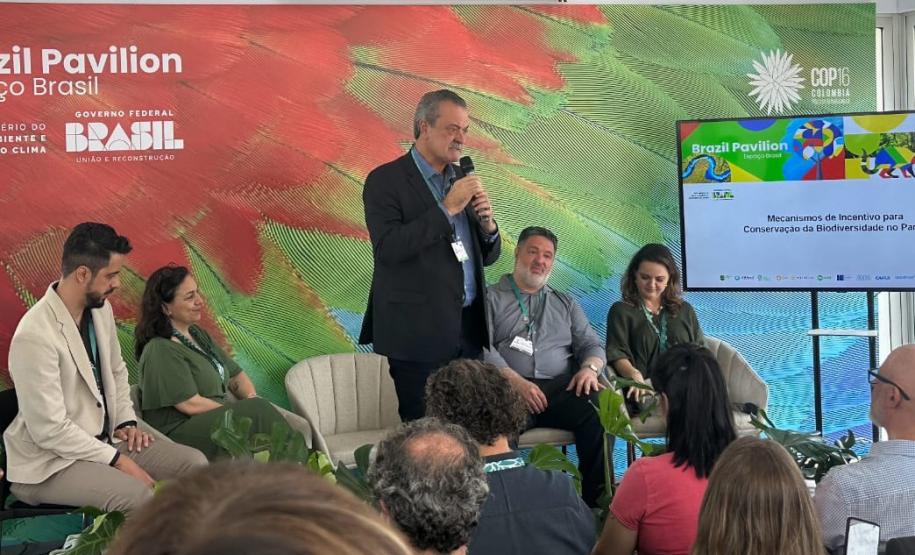 Comitiva paranaense apresentou os principais projetos de sustentabilidade do Governo do Estado durante a COP16