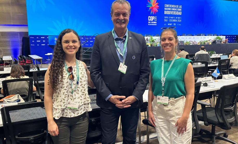 Comitiva paranaense apresentou os principais projetos de sustentabilidade do Governo do Estado durante a COP16