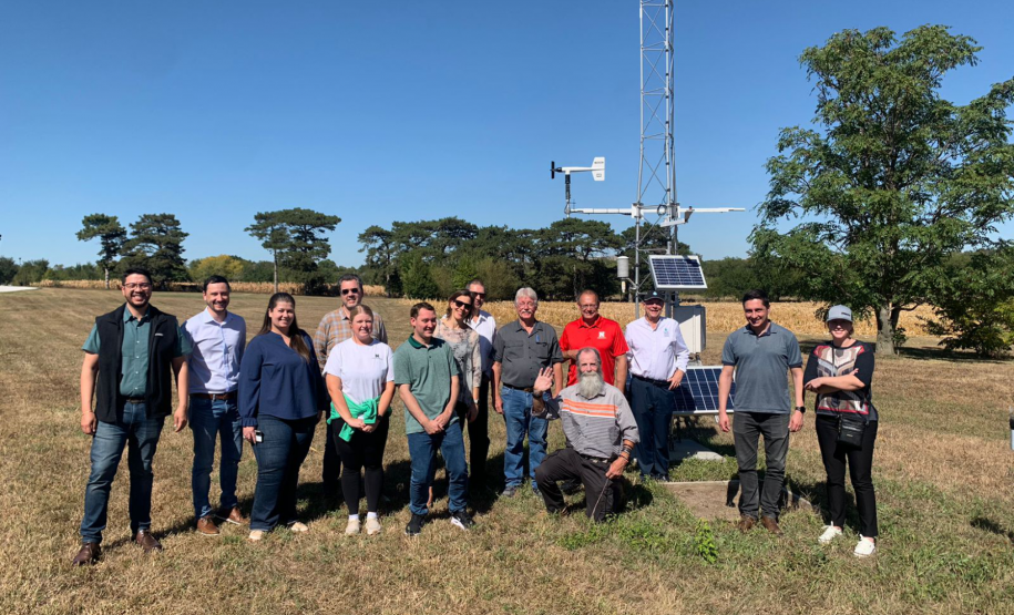 IAT e Simepar visitam o Nebraska em busca de soluções para gestão hídrica do Paraná