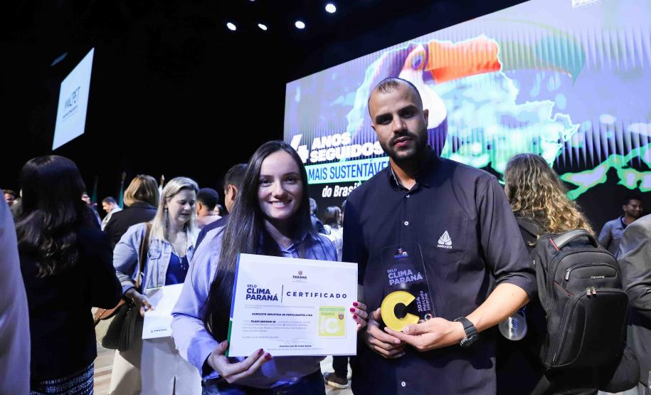 Sustentabilidade: Estado premia 185 entidades e municípios com o Selo Clima Paraná