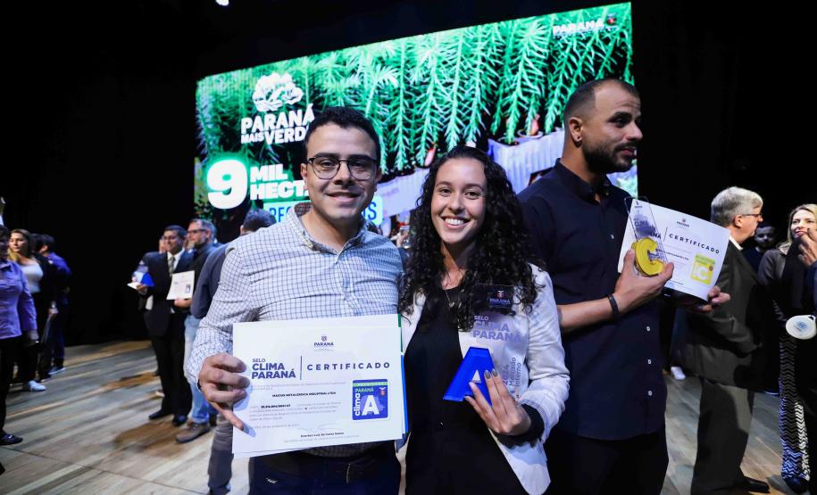 Sustentabilidade: Estado premia 185 entidades e municípios com o Selo Clima Paraná