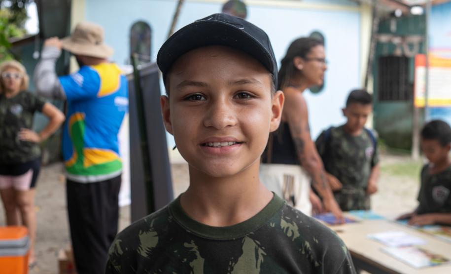 Ilha do Mel, 29 de janeiro de 2025 - Conscientização sobre ecossistemas na Ilha do Mel.