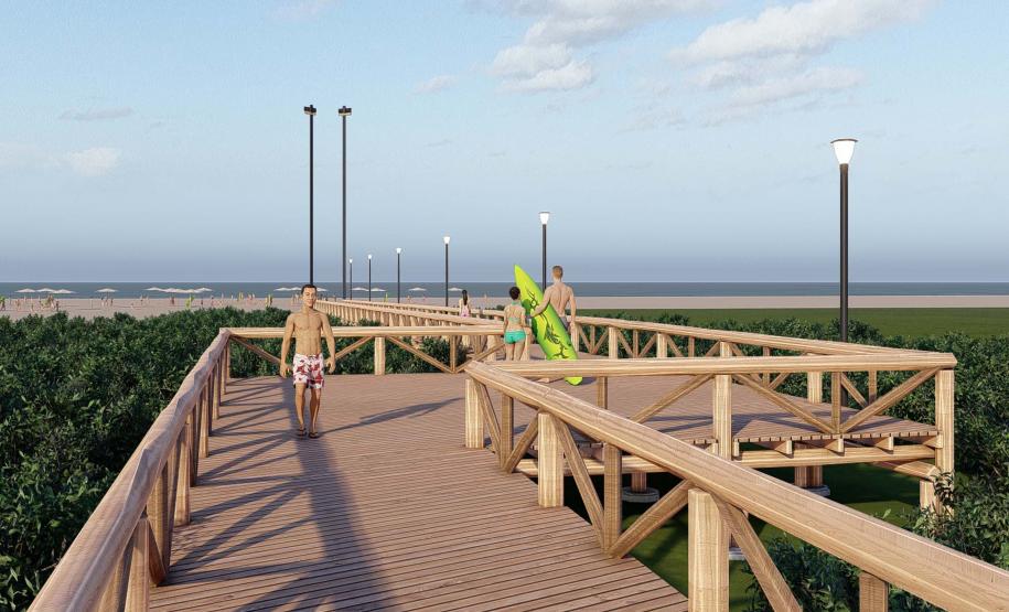 Estado publica edital de licitação da requalificação da orla de Pontal do Paraná