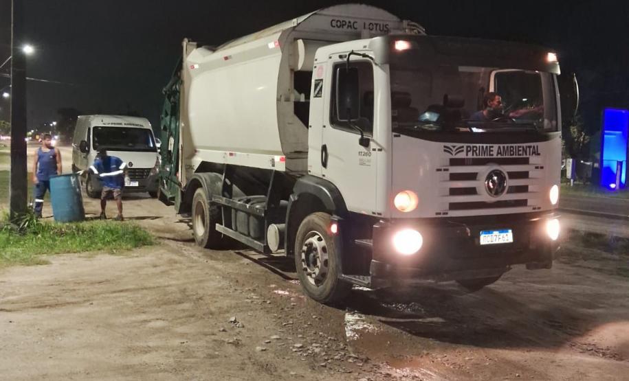 IAT reforçou o trabalho de coleta de resíduos sólidos nos sete municípios do Litoral do Paraná.