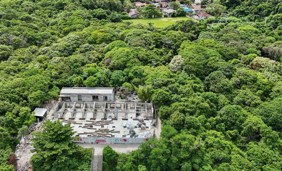 Parananguá, 29 de janeiro de 2025 - O Governo do Paraná realiza uma série de melhorias na Ilha do Mel.