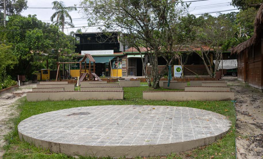 Parananguá, 29 de janeiro de 2025 - O Governo do Paraná realiza uma série de melhorias na Ilha do Mel.