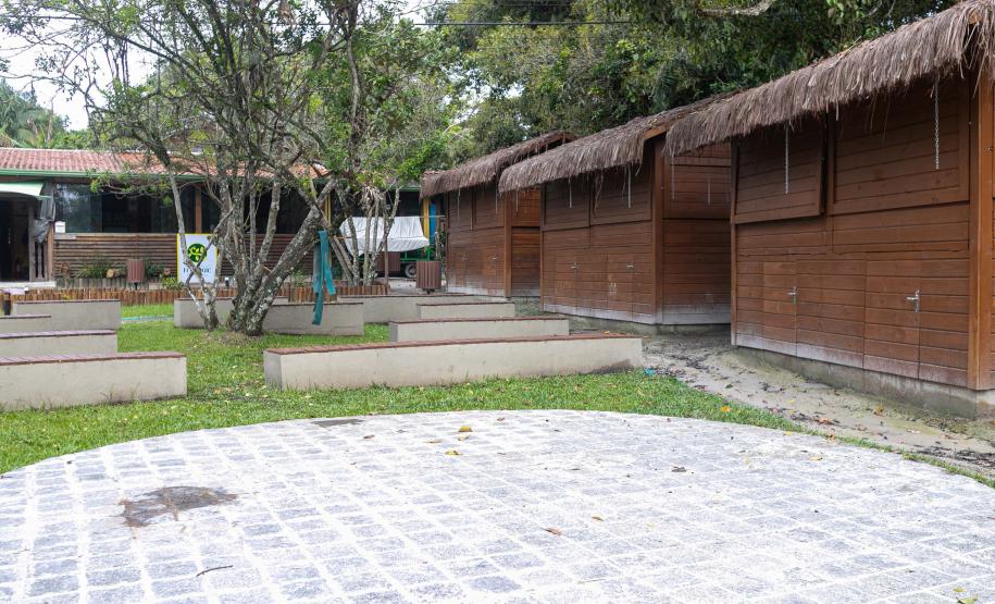 Parananguá, 29 de janeiro de 2025 - O Governo do Paraná realiza uma série de melhorias na Ilha do Mel.