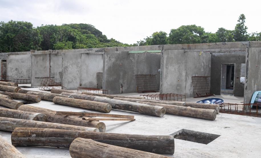 Parananguá, 29 de janeiro de 2025 - O Governo do Paraná realiza uma série de melhorias na Ilha do Mel.