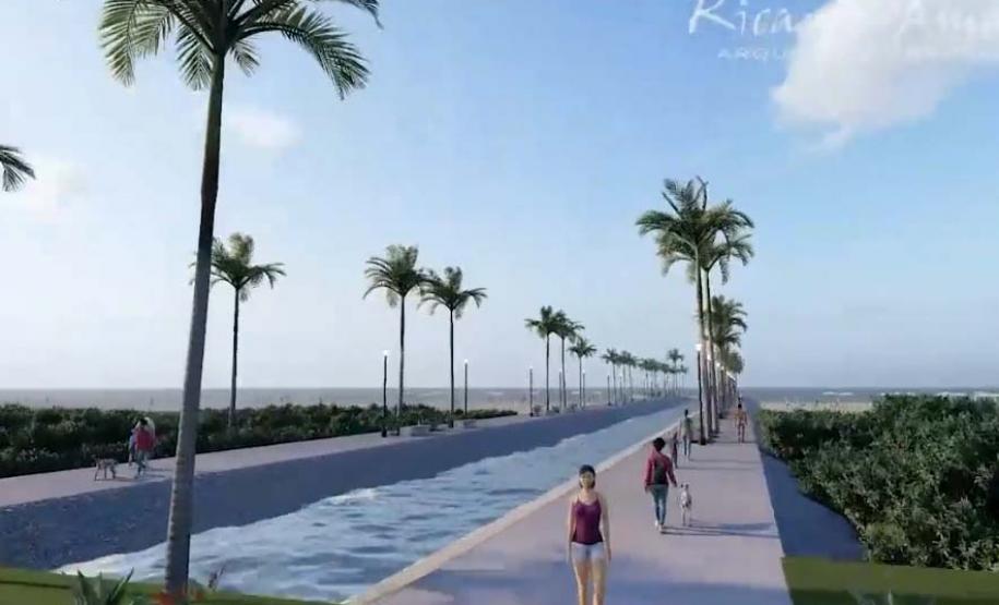 1ª fase: Estado emite ordem de serviço para a requalificação da Orla de Pontal do Paraná