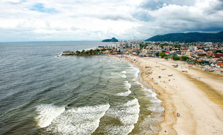 Obra de revitalização da Orla de Matinhos alcançou 97,5% de conclusão em janeiro